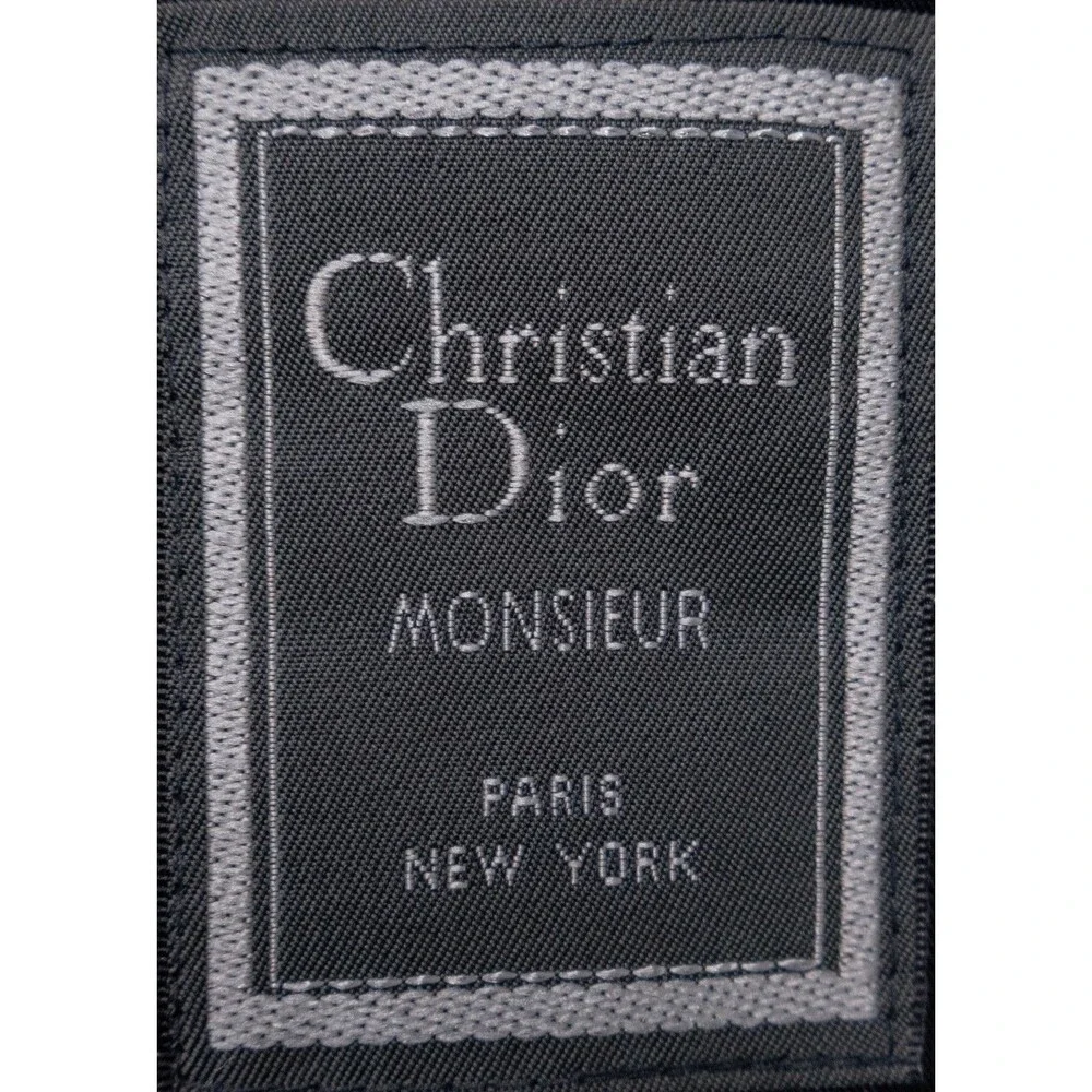 VTG Christian Dior Monsieur 42R Black Tuxedo Jacket Blazer One Button